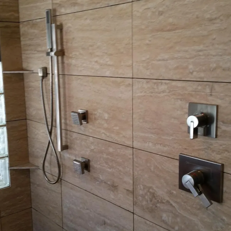 Shower fixture installation for Gas Line Repair in Rothschild